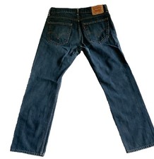 LEVIS 514 Men's Denim Jeans Slim Straight Leg Regular Fit Size 34 x 32 Dark Wash