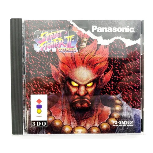 Super Street Fighter II Turbo (Panasonic 3DO, 1994) Complete In Jewel Case