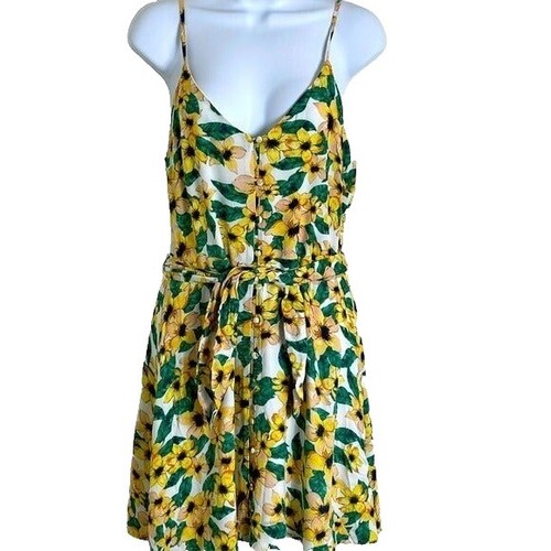 41 hawthorn elisse knit surplice dress 41 Hawthorn Elisse Knit Surplice Blue Floral Mini Dress