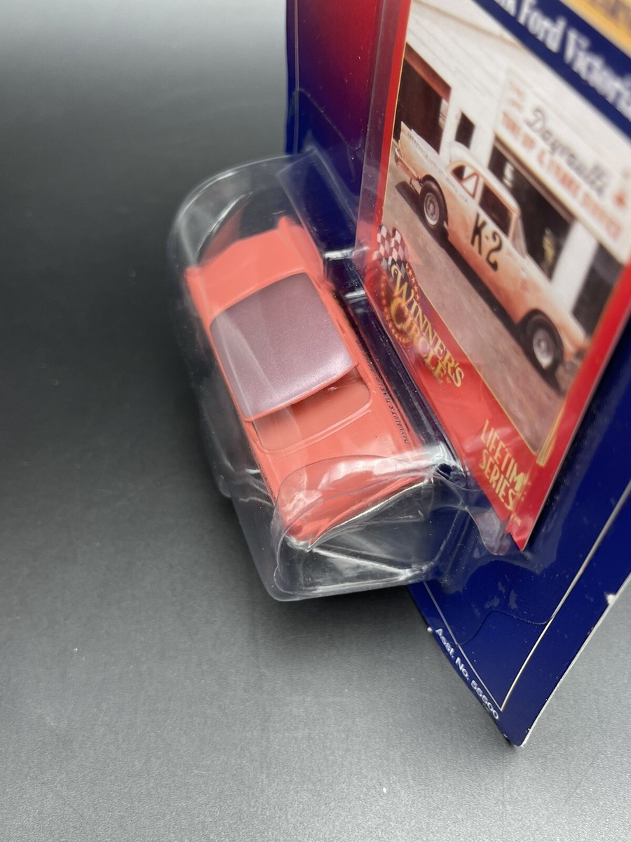 Dale Earnhardt Winners Circle 1956 Pink Ford Victoria 1/64 NASCAR