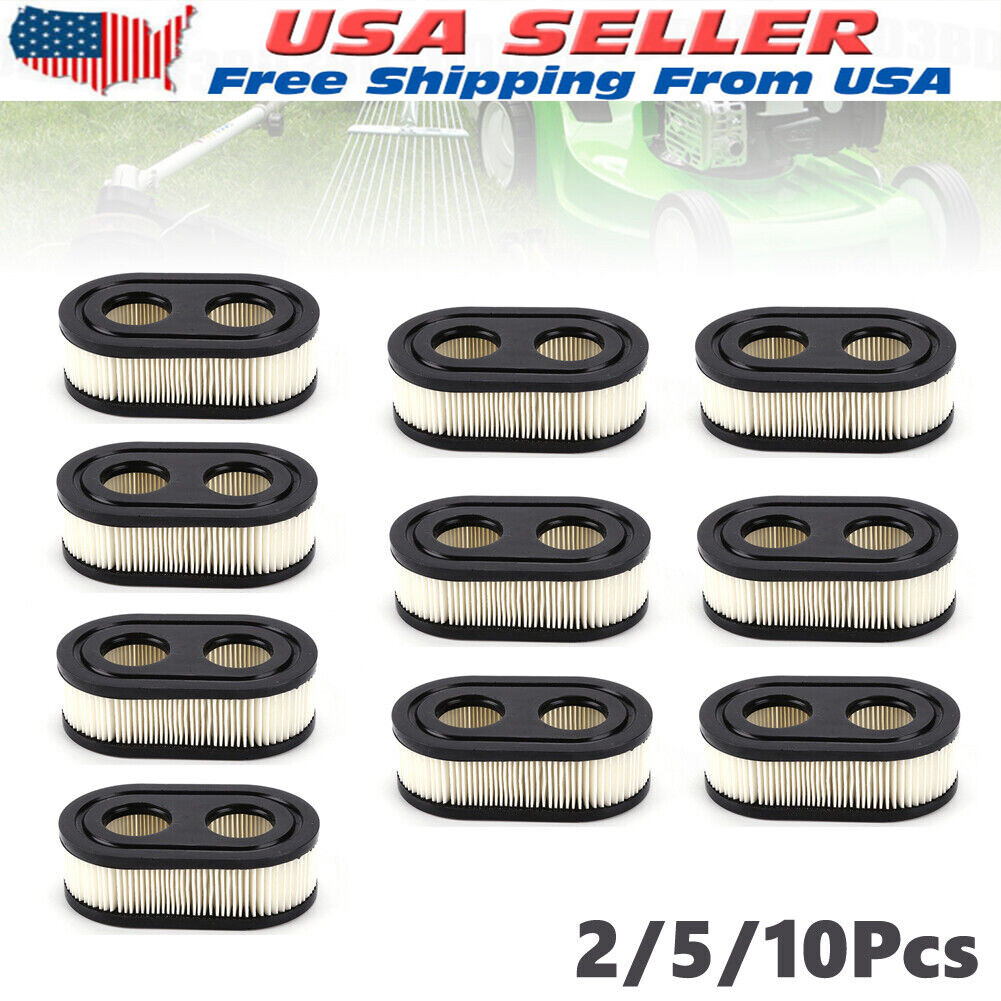 CHOYCLIT Cartouche De Nettoyage Filtre à Air Avec Bougie D'allumage Compatible With Moteur Briggs & Stratton 798452 593260 Replacement Compatible With Tondeuse à Gazon Oregon 30 168 Rotary 14364