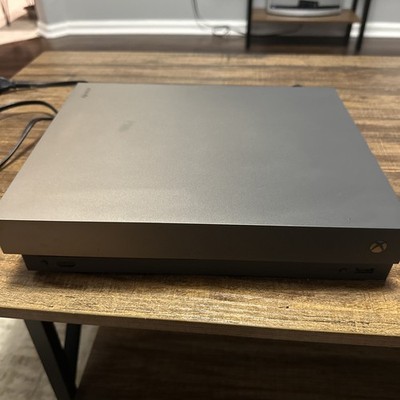 Xbox One X 1TB Gold Rush Battlefield V Console Model 1787