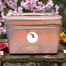 Lancome 2025 Beauty Box Bag/Train Case Rose Gold