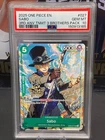 2025 One Piece EN OP09-027 Sabo 3rd Anniversary Tournament 3 Brothers PSA 10