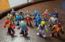 Imaginext Playskool Lot of 15 Action Figures 2.5”