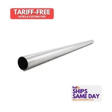 Vibrant 13391, One Natural Stainless 304 Stainless Steel Brus Hed Straight Tubin