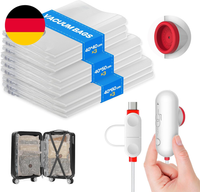 Vacbird Vakuumbeutel FüR Kleidung Mit Kompakter Usb-Pumpe, 9 Reisetaugliche | Ko