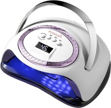 Professional 66 LED UV Nail Lamp Dryer With Smart Sensor Digital Display 4 Ti...