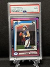 2024 Panini Donruss  Rated Rookie Caleb Williams Optic Preview Pink Prizm PSA 9