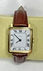 1978 Watch TIMEX Gold Tank Style Manual Wind 52720-02378 NEW Band