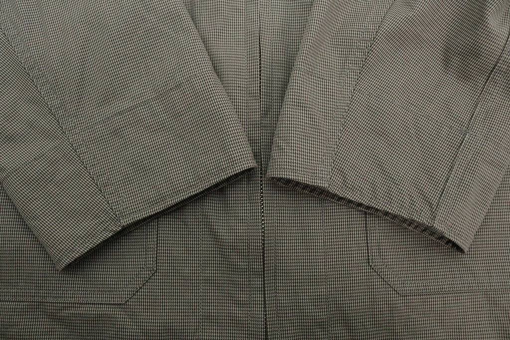 FUTURE PRIMITIVE Houndstooth Zip Jacket Cotton Be… - image 11