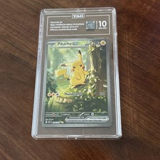 Pokémon Pikachu ex 276 Special Illustration Rare Holo TAG 10 SIR