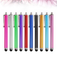 15Pcs Touch Screen Pen Stylus for Phones Tablets Mixed Color 