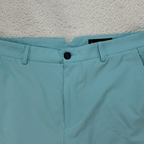 Dunning Golf Shorts Men's 33 Light Blue Stretch Performance Casual Comfort - Picture 3 of 11