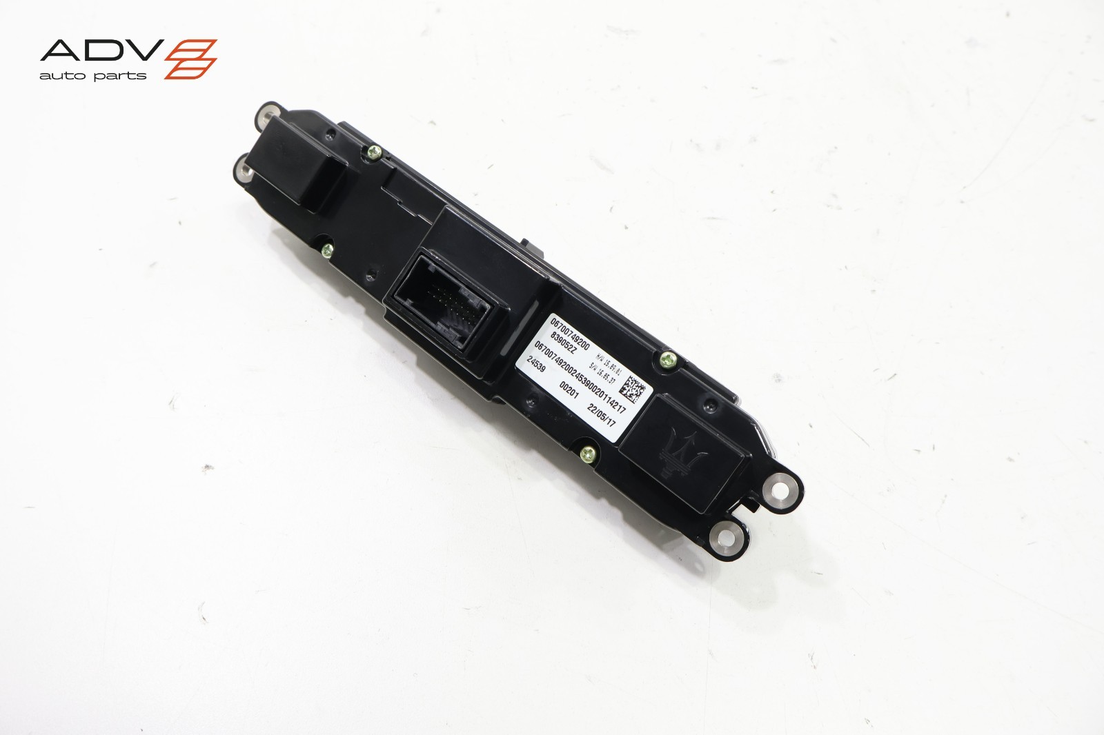 2017 - 2020 MASERATI GHIBLI DASH HVAC AC HEATER CLIMATE CONTROL SWITCH OEM
