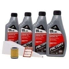 Factory Racing Parts SAE 10W-40 4qt Oil Change Kit Fits Yamaha Moto-4 (YFM350ER) 37.99 per gallon