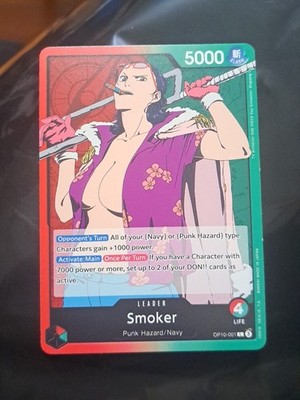 Smoker OP10-001 Leader One Piece CCG 5000 Power