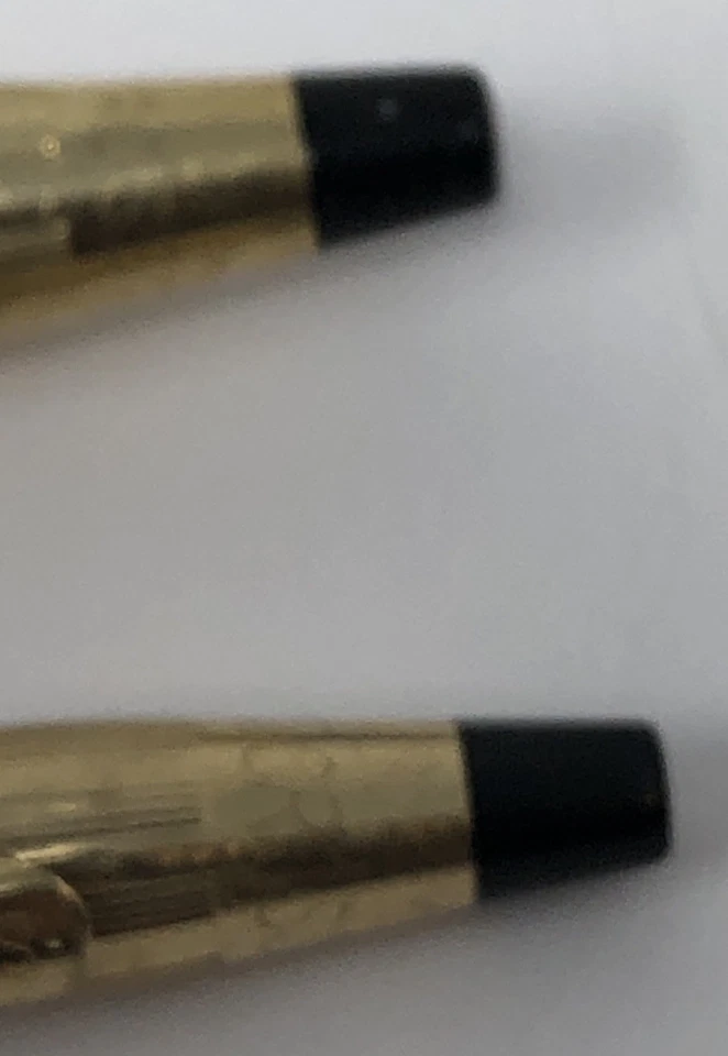 镀金废纸和回收十字笔铅笔 1/20 14k 12k 10k GF - 批量 4 件 — 第 3/4 张图片