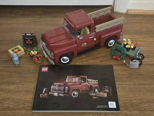 LEGO Icons 10290 1950s Pickup Truck Retired & 100% Complete with Booklet