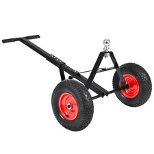 600 lbs Capacity Trailer Dolly with 2 Inch Ball 13" Pneumatic Tires Steel Frame