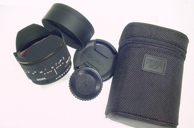 Sigma Objektiv 15 mm f/2,8 EX DG Fisheye AF für Pentax KAF   neuwertig & originalverpackt