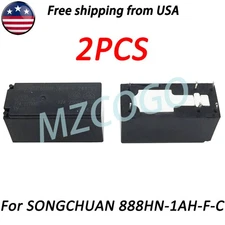2PCS 888HN-1AH-F-C 12VDC Power Relay For SONGCHUAN 6 Pins 17A 250VAC
