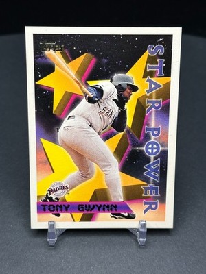 Tony Gwynn 1996 Topps Starp Power #1  San Diego Padres
