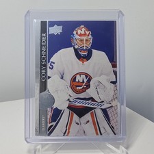 2020-21 Upper Deck Extended Series Cory Schneider #591 New York Islanders NHL 