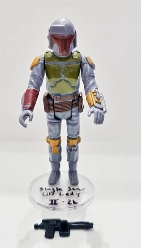 A-824 VINTAGE 80'S KENNER STAR WARS BOBA FETT SINGLE SCAR LILI LEDY COMPLETE