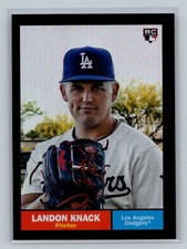 2024 Topps Archives Landon Knack Black Foilboard Rookie #45