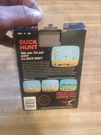 Original 1985 NES Nintendo Duck Hunt Matte Sticker Seal 1rst N.Y. Test Run 