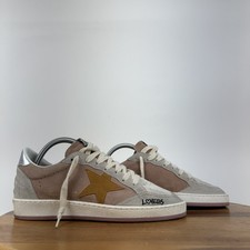 Womens Golden Goose Superstar Premium Suede Casual Sneakers Size 39 EUC