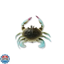 Savage Gear Duratech Crab Fishing Bait, 1/2 oz, Blue Crab, Realistic Contours