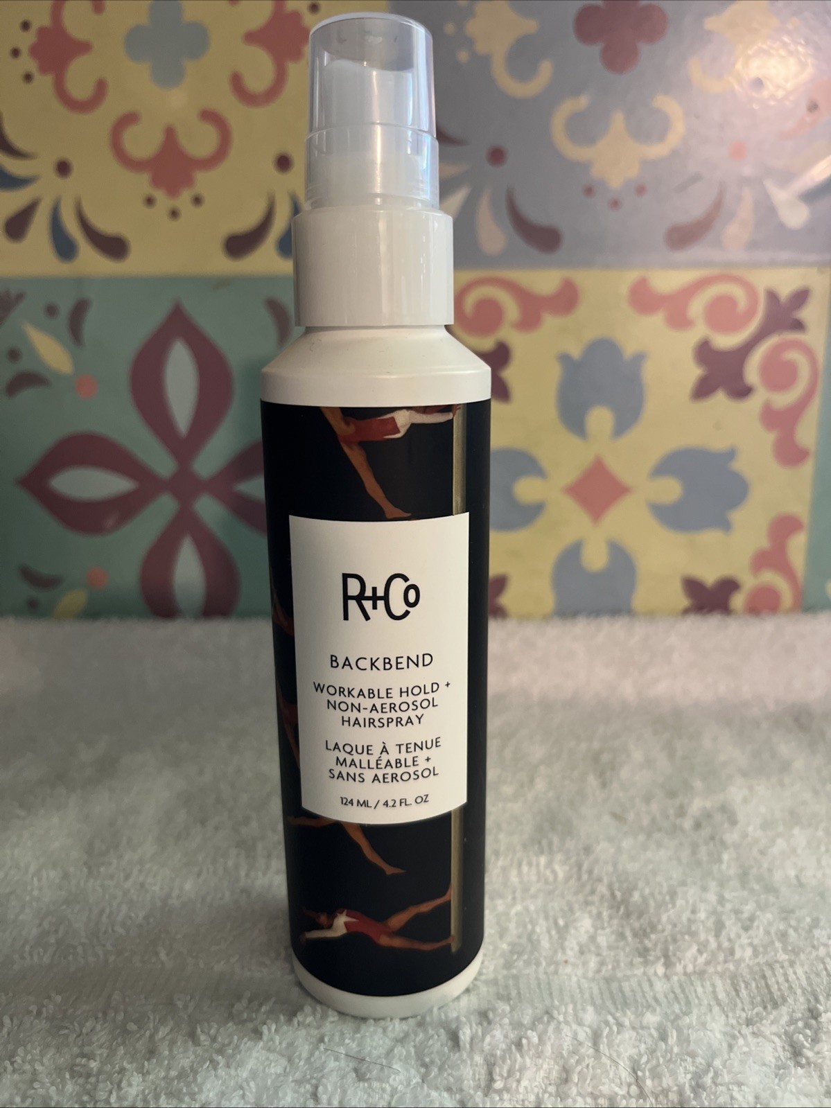 R+Co Backbend Workable Hold + Non Aerosol Hairspray 4.2 oz