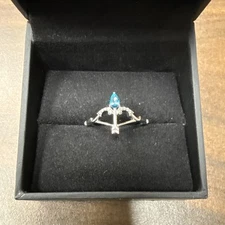 Zales Disney Brave Enchanted Merida Sterling .925 Ring Size 9.75 Hard To Find!!!