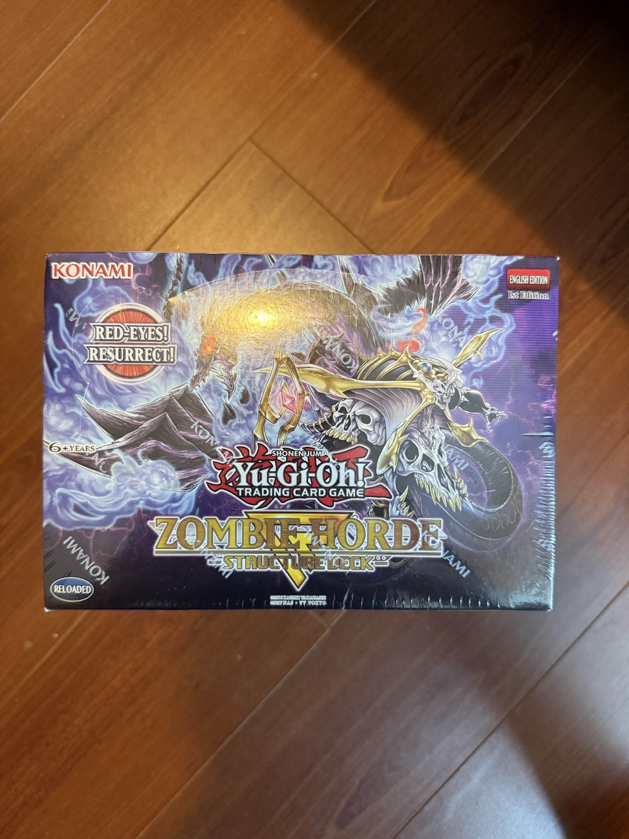 BRAND NEW SEALED 1ST EDITION Yugioh Zombie Horde struckture deck display box | eBay BRAND NEW SEALED 1ST EDITION Yugioh Zombie Horde struckture deck display box | eBay