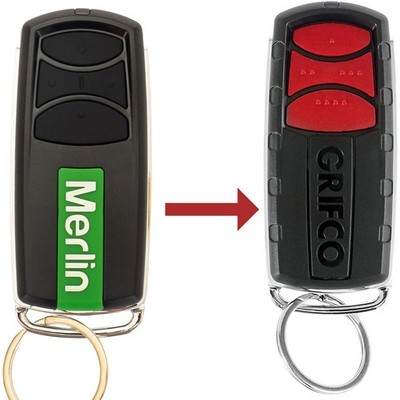 Merlin Chamberlain E960M Garagentor Fernbedienung Premium+ Anzug MYQ EVO x4