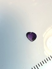 7 MM Heart Cut Natural Amethyst Purple Loose Gemstone
