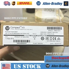 1769-IF4 AB CompactLogix 4-Ch Input Module New Factory Sealed US Free Tax