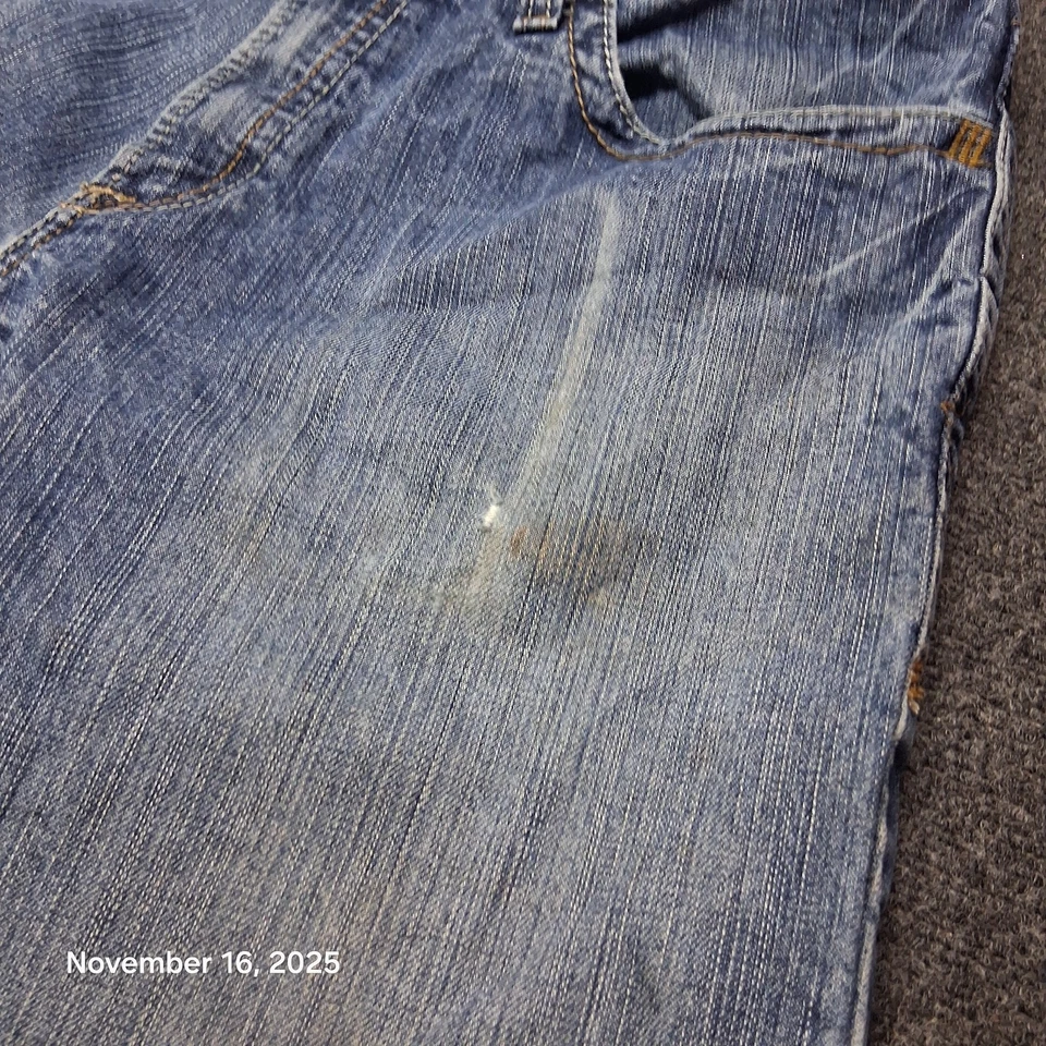 Pantalones de mezclilla Ariat M4 FR relajados corte bota talla 34x34 resistentes al fuego CAT2 Foto 4 de 4