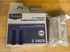 Fil-Fresh Faucet Replacement Filter (1) Pack Water Filters Plus Water SEALED