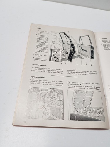 Manuale uso e manutenzione Alfa Romeo Alfetta copertina rossa nuovo edizione '72 - Foto 14 di 24
