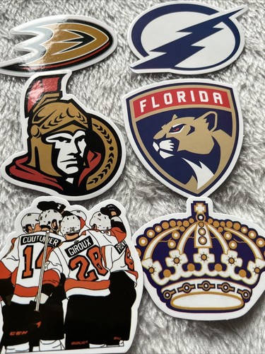 Full Set Of 50 NHL Ice Hockey 🏒 Different Stickers New And Sealed - Picture 5 of 9