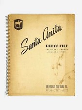 California / SANTA ANITA PRESS FILE 1941-1942 SEASON SUMMER EDITION