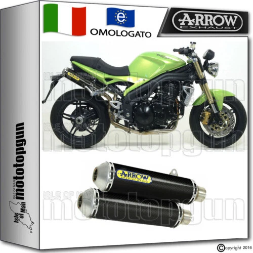 Terminali di scarico per moto per Triumph