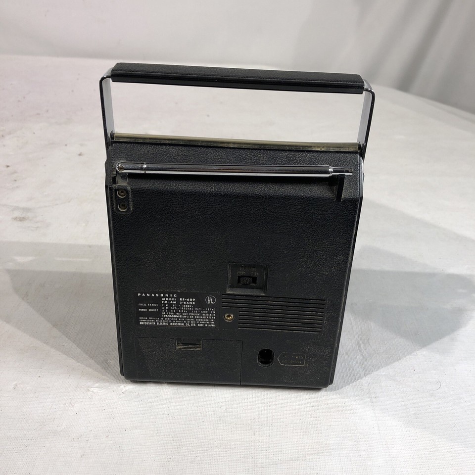 Vintage Panasonic Radio Model RF-689 - Works - AM FM | eBay
