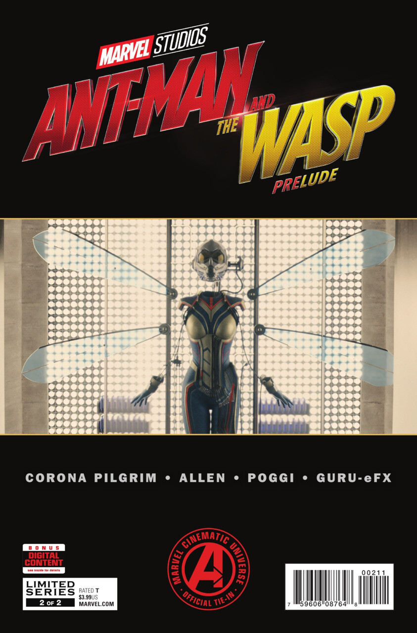 MARVEL'S ANT-MAN AND WASP PRELUDE (2018) #2 - Back Issue