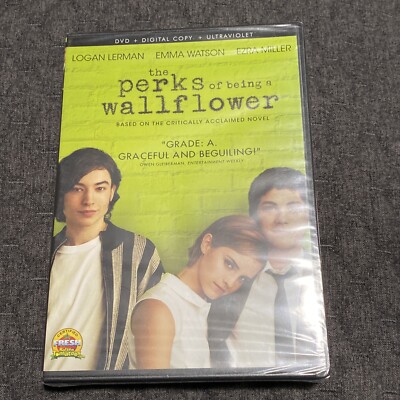 The Perks of Being a Wallflower (DVD, 2013, With Digital Copy) FACTORY SEALED