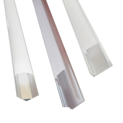 LED Strip Light Channel 2M 1M each Aluminum Profile Channel Holder U/V Type