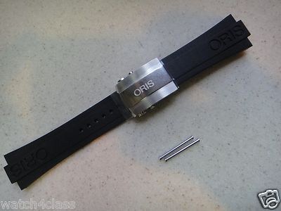 oris rubber strap replacement